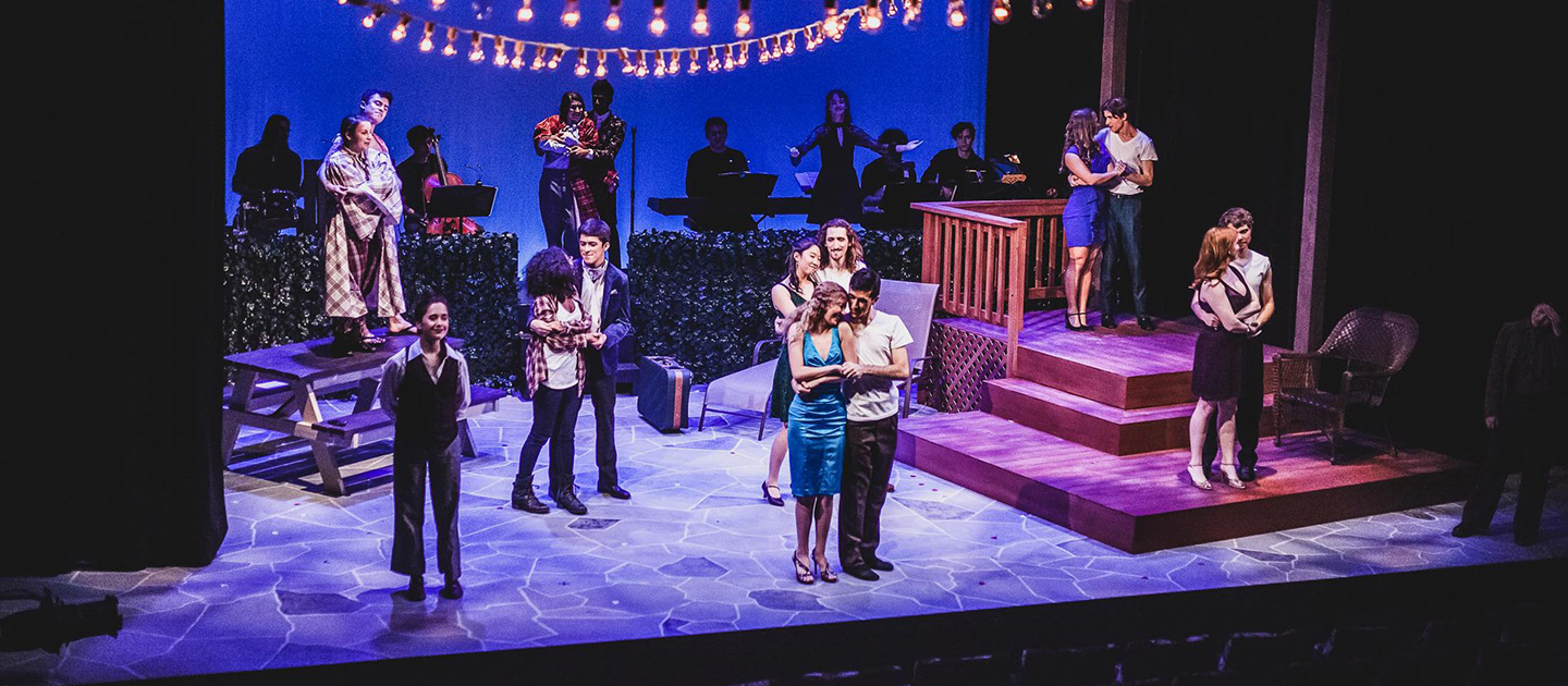 Actors on stage
