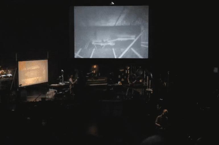 manual cinema's production of "frankenstein"