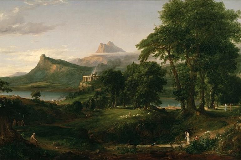 Thomas Cole landscape