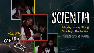 "SCIENTIA" text