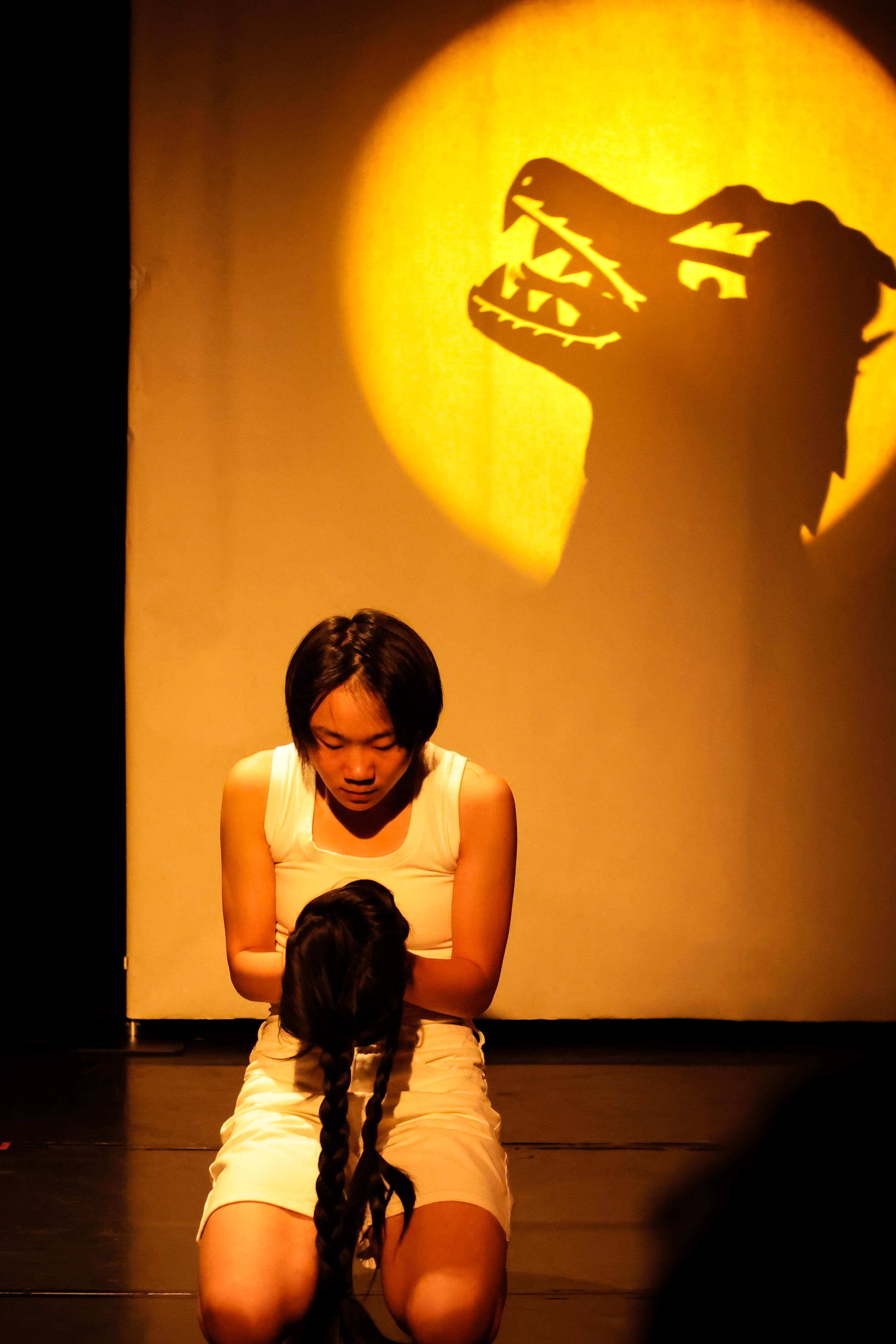 still from puppet theater piece Sattva