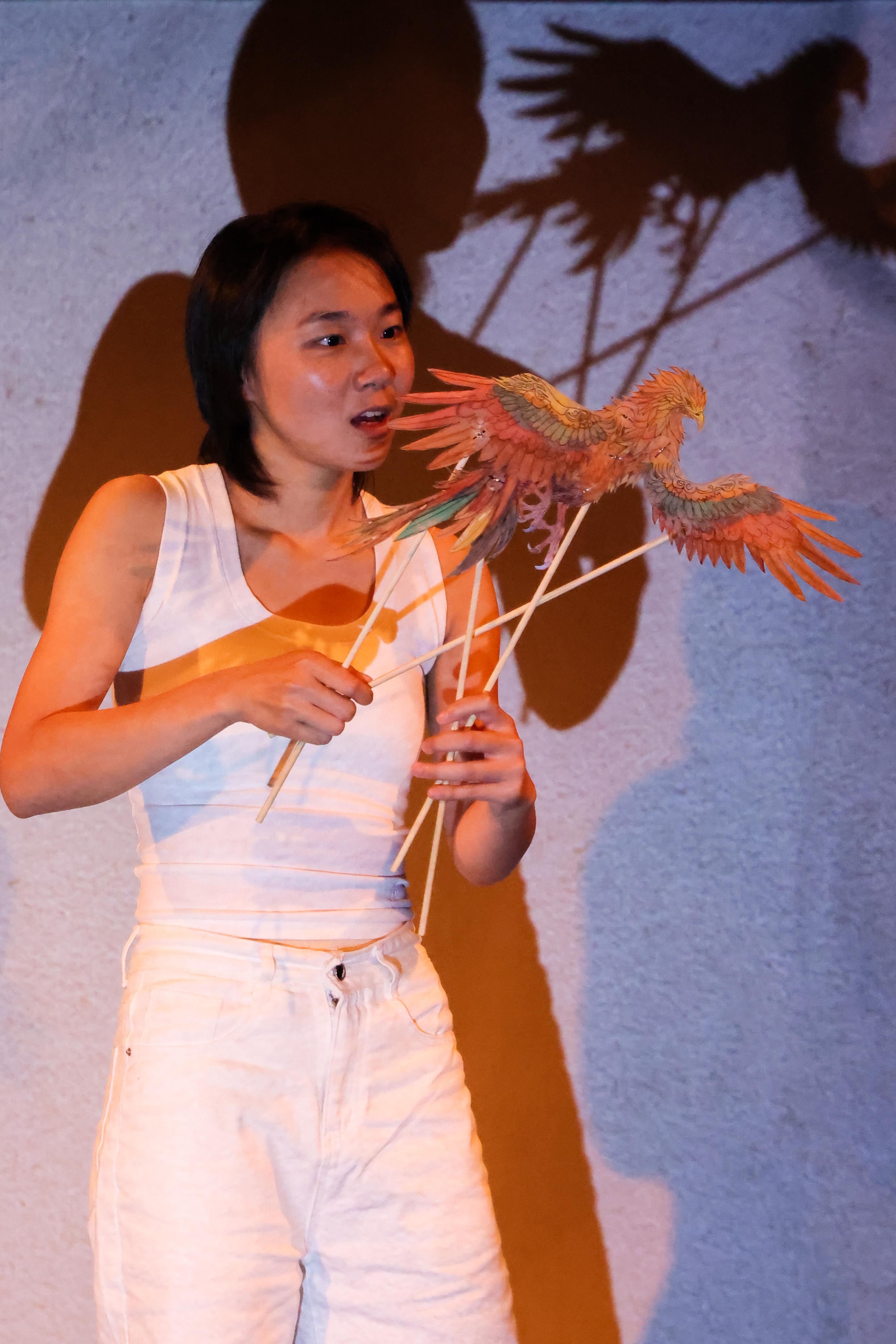 still from puppet theater piece Sattva