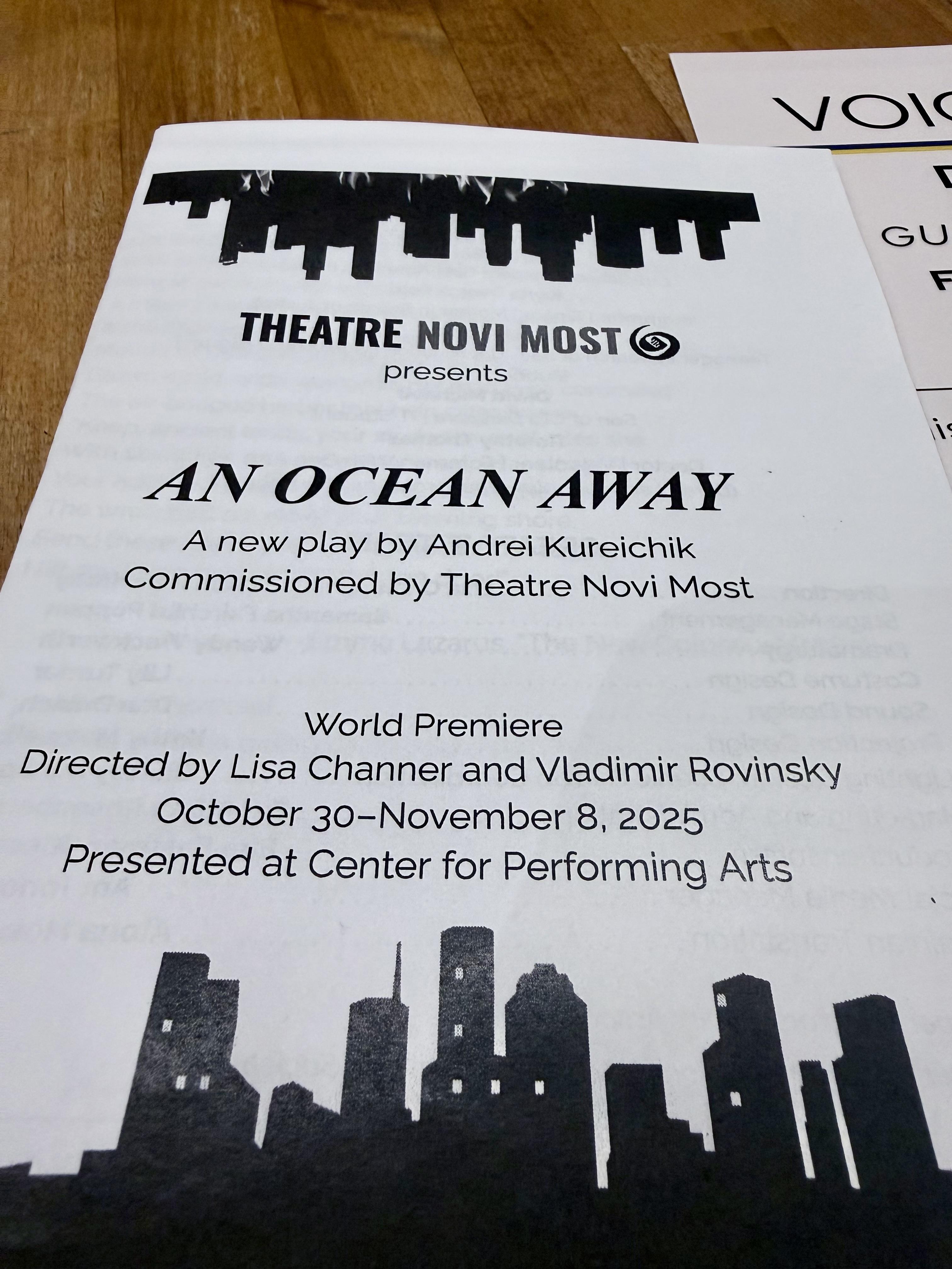 An Ocean away program