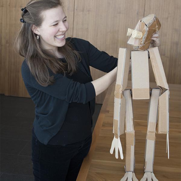 marissa fenley and puppet